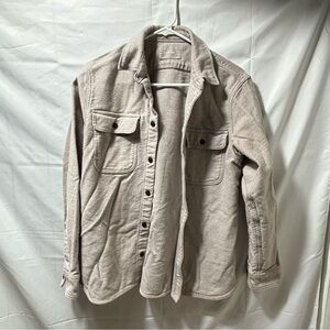 Everlane Men’s Medium The Heavyweight Overshirt Button Up Flannel Shirt